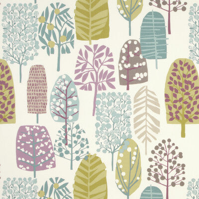 CLARKE AND CLARKE F0992/02.CAC.0 TRAD HEATHER/OLIVE Fabric - Eade's Wallpaper