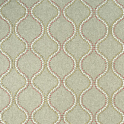 CLARKE AND CLARKE F1006/05.CAC.0 LAYTON PINK/APPLE Fabric - Eade's Wallpaper