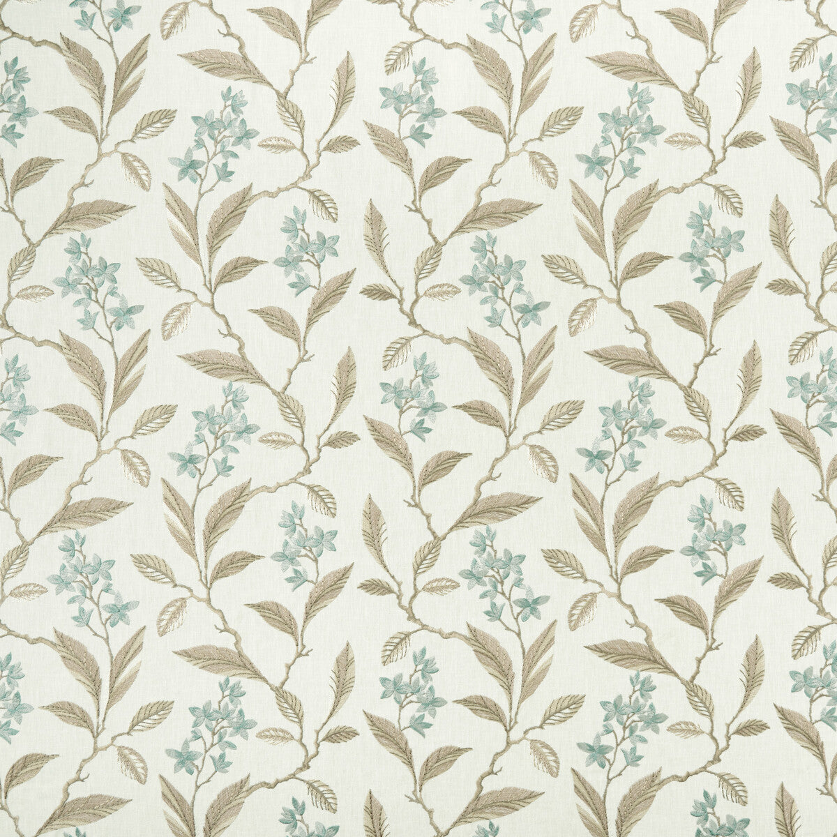 CLARKE AND CLARKE F1008/02.CAC.0 MELROSE DUCKEGG Fabric - Eade's Wallpaper