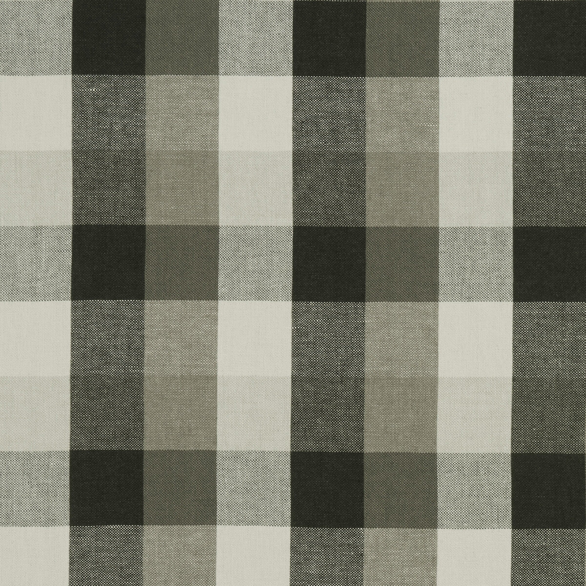 CLARKE AND CLARKE F1042/01.CAC.0 AUSTIN CHECK CHARCOAL Fabric - Eade's Wallpaper