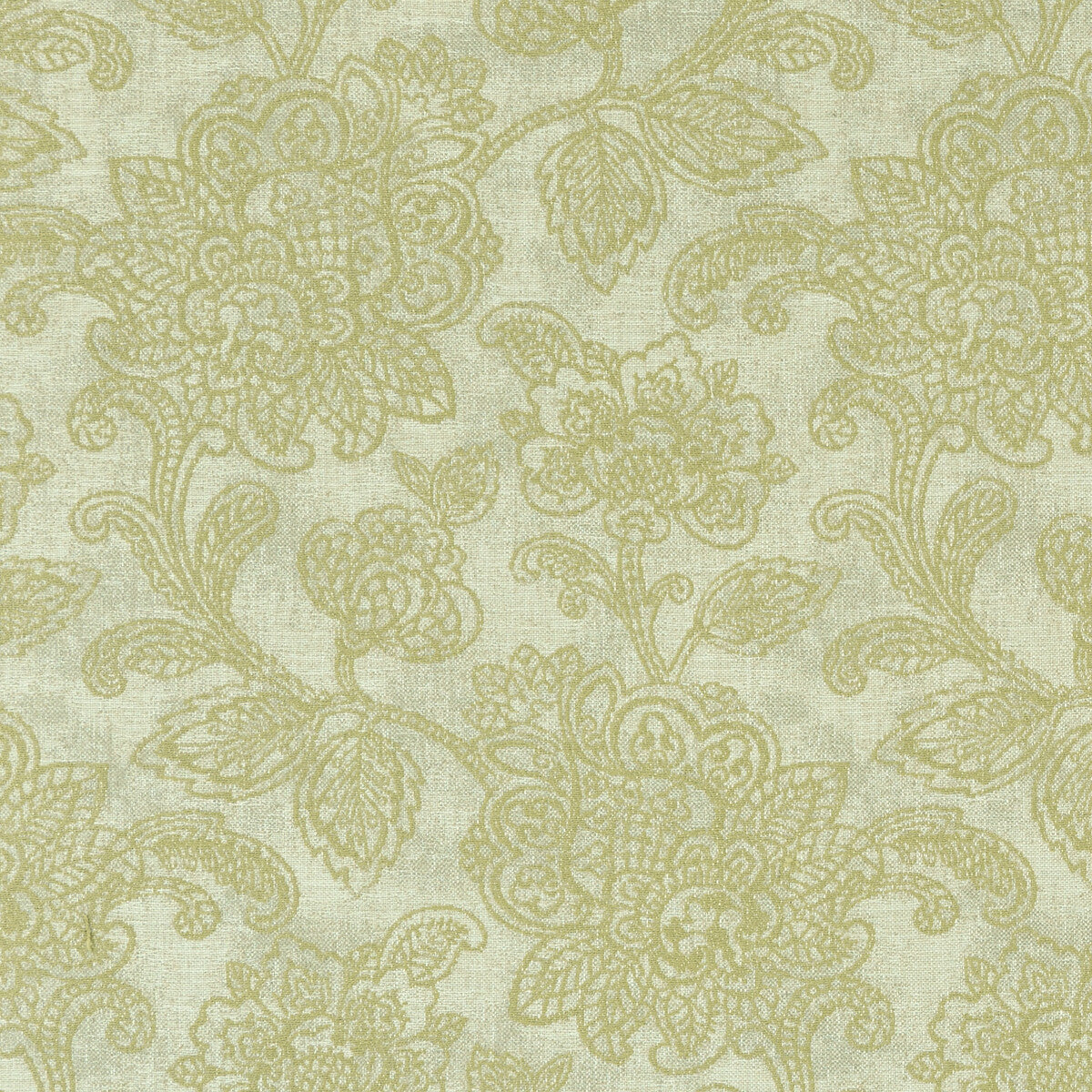 CLARKE AND CLARKE F1044/02.CAC.0 CRANBROOK CITRON Fabric - Eade's Wallpaper