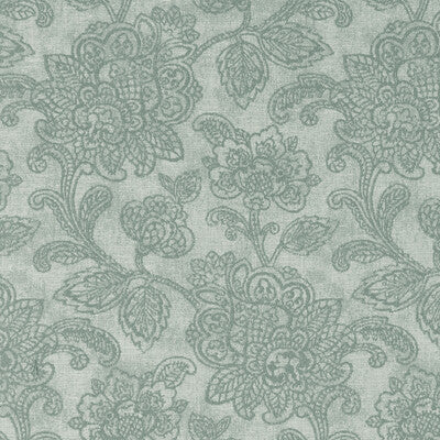 CLARKE AND CLARKE F1044/03.CAC.0 CRANBROOK EAU DE NIL Fabric - Eade's Wallpaper