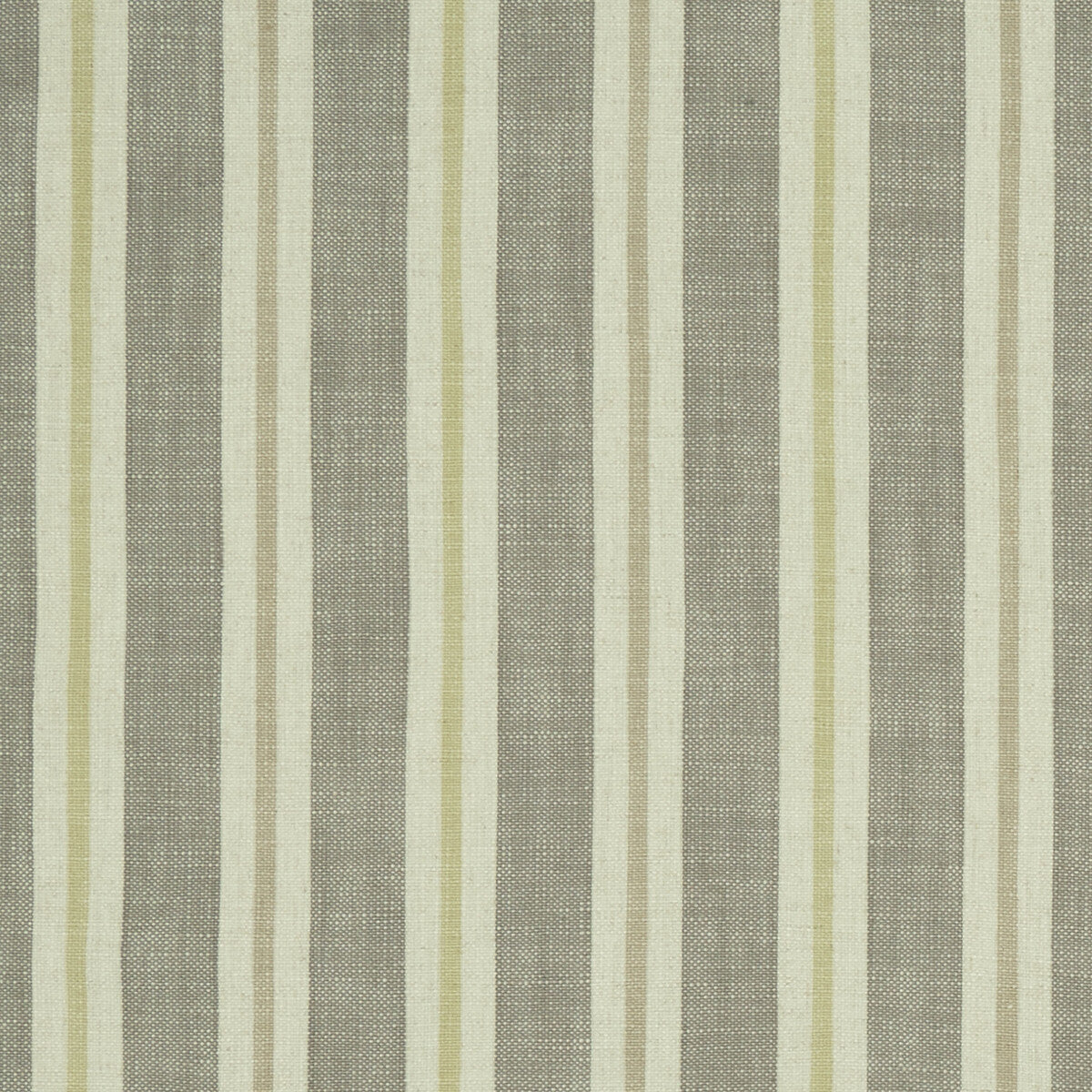 CLARKE AND CLARKE F1046/01.CAC.0 SACKVILLE STRIPE CITRON/NATURAL Fabric - Eade's Wallpaper