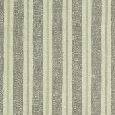 CLARKE AND CLARKE F1046/01.CAC.0 SACKVILLE STRIPE CITRON/NATURAL Fabric - Eade's Wallpaper