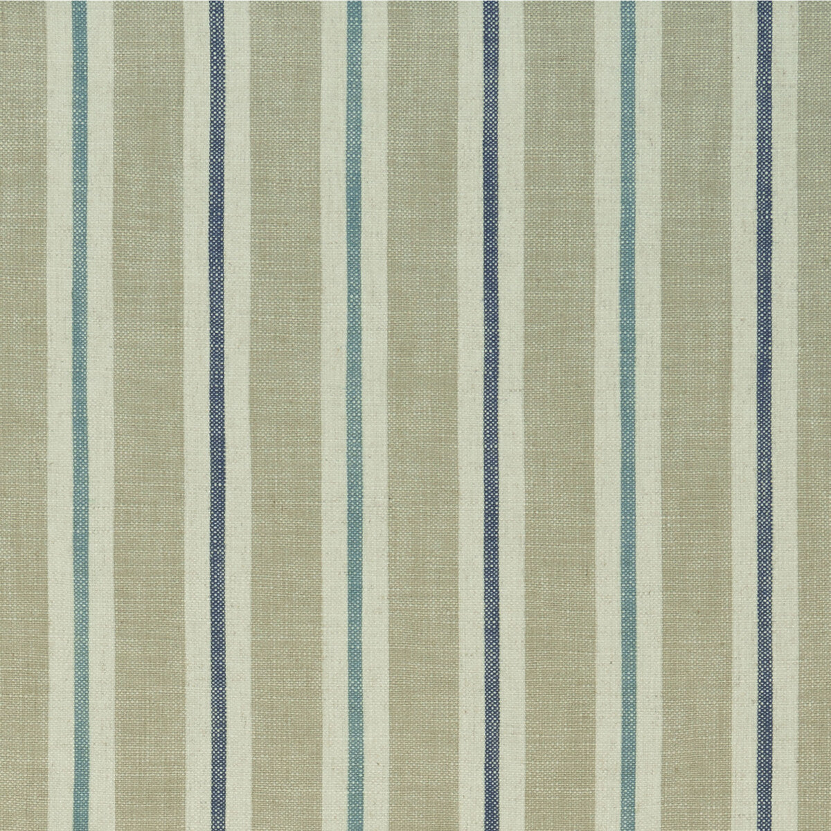 CLARKE AND CLARKE F1046/02.CAC.0 SACKVILLE STRIPE EAU DE NIL/LINEN Fabric - Eade's Wallpaper