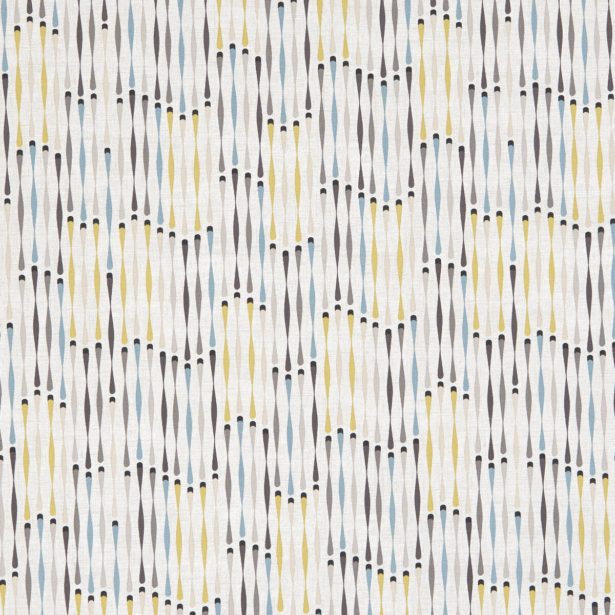 CLARKE AND CLARKE F1063/01.CAC.0 CASSANDRA CHARCOAL/CHARTREUSE Fabric - Eade's Wallpaper