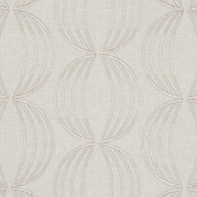 CLARKE AND CLARKE F1070/01.CAC.0 CARRAWAY CHAMPAGNE Fabric - Eade's Wallpaper