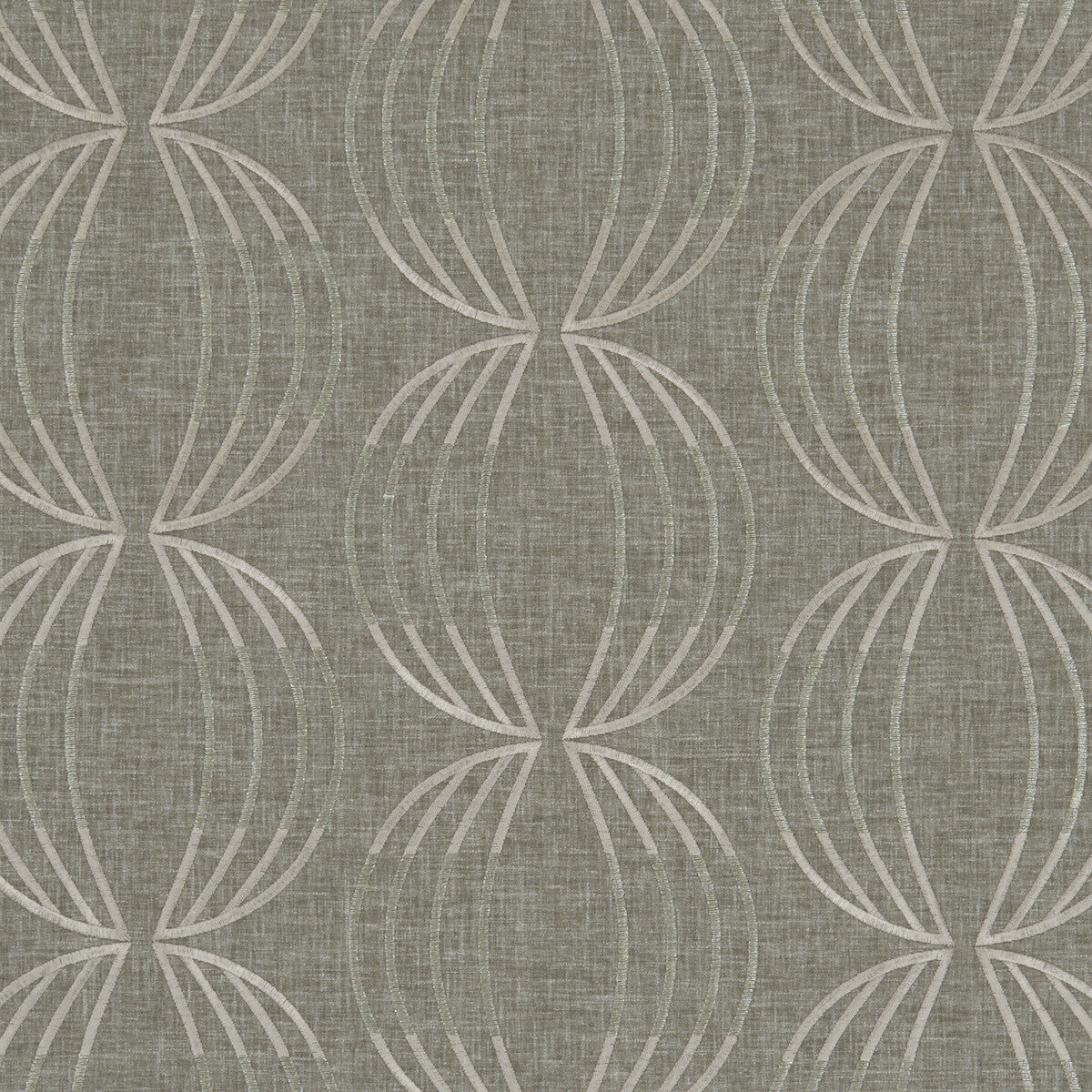 CLARKE AND CLARKE F1070/05.CAC.0 CARRAWAY MOCHA Fabric - Eade's Wallpaper