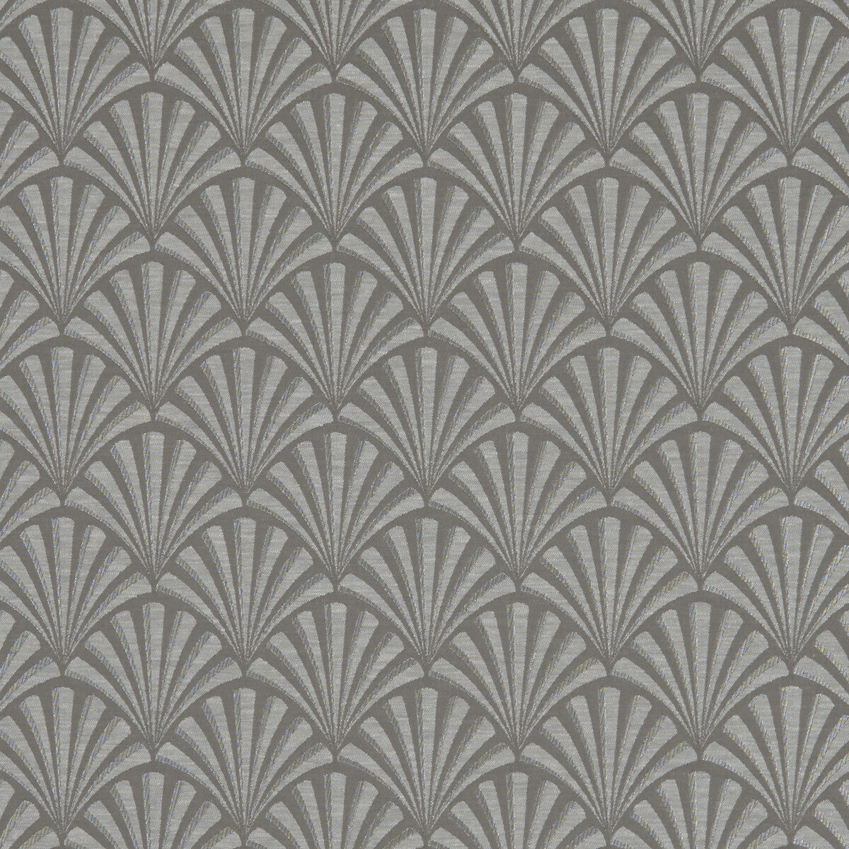 CLARKE AND CLARKE F1071/01.CAC.0 CHRYSLER CHARCOAL Fabric - Eade's Wallpaper