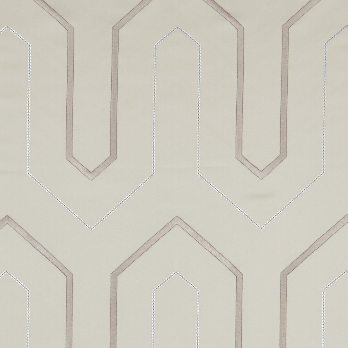 CLARKE AND CLARKE F1072/04.CAC.0 GATSBY IVORY Fabric - Eade's Wallpaper