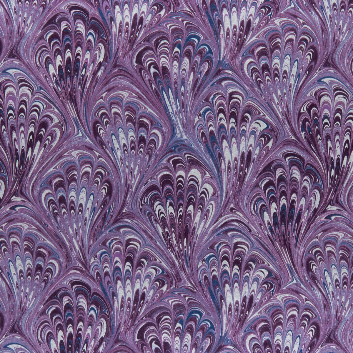 CLARKE AND CLARKE F1094/01.CAC.0 PAVONE AMETHYST Fabric - Eade's Wallpaper
