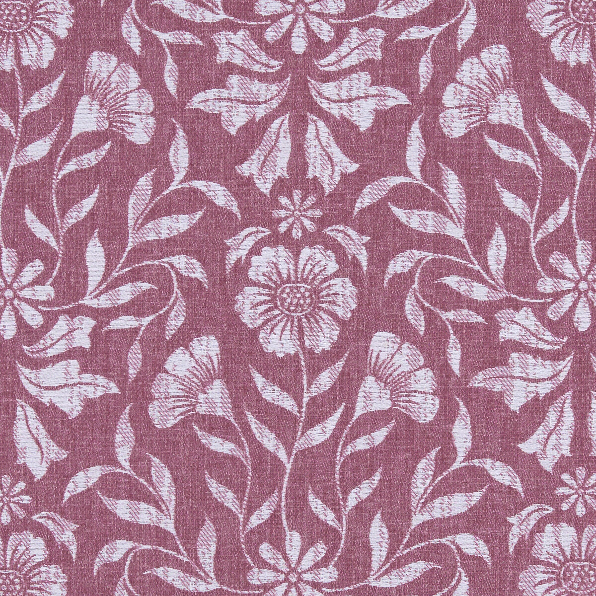 CLARKE AND CLARKE F1120/04.CAC.0 BERKELEY RASPBERRY Fabric - Eade's Wallpaper