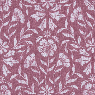CLARKE AND CLARKE F1120/04.CAC.0 BERKELEY RASPBERRY Fabric - Eade's Wallpaper