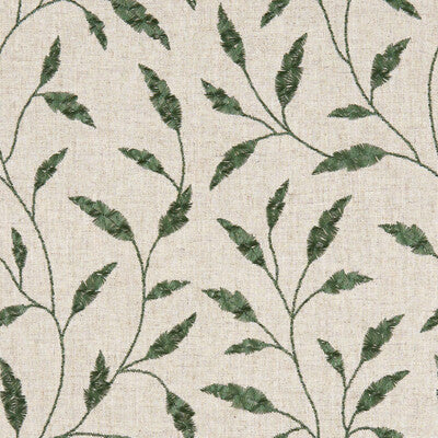 CLARKE AND CLARKE F1122/03.CAC.0 FAIRFORD JADE Fabric - Eade's Wallpaper