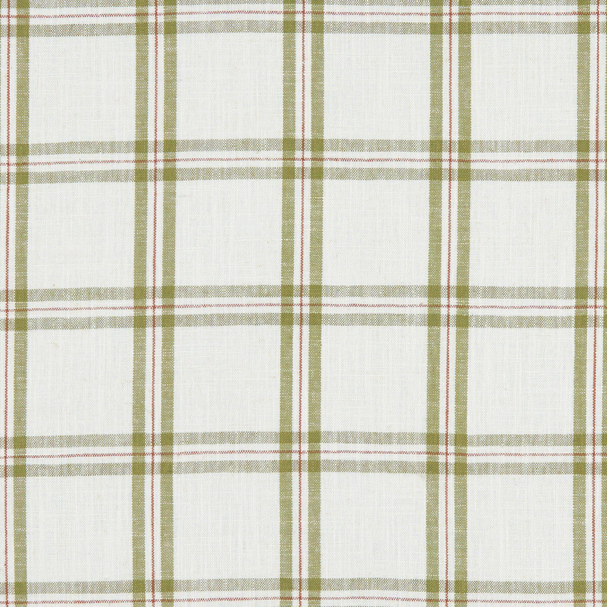 CLARKE AND CLARKE F1124/05.CAC.0 KELMSCOTT OLIVE Fabric - Eade's Wallpaper