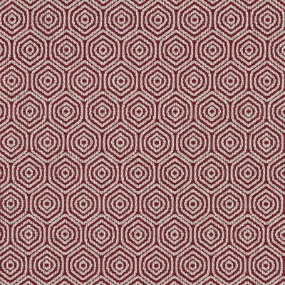 CLARKE AND CLARKE F1130/08.CAC.0 LUNAR RUBY Fabric - Eade's Wallpaper