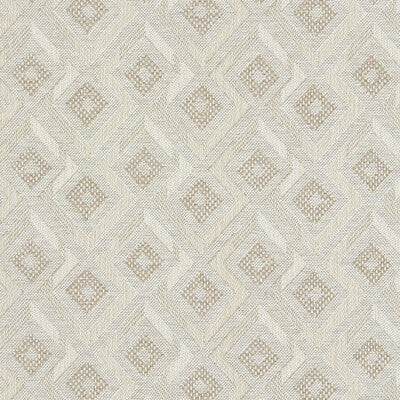 CLARKE AND CLARKE F1138/05.CAC.0 VEDA NATURAL Fabric - Eade's Wallpaper