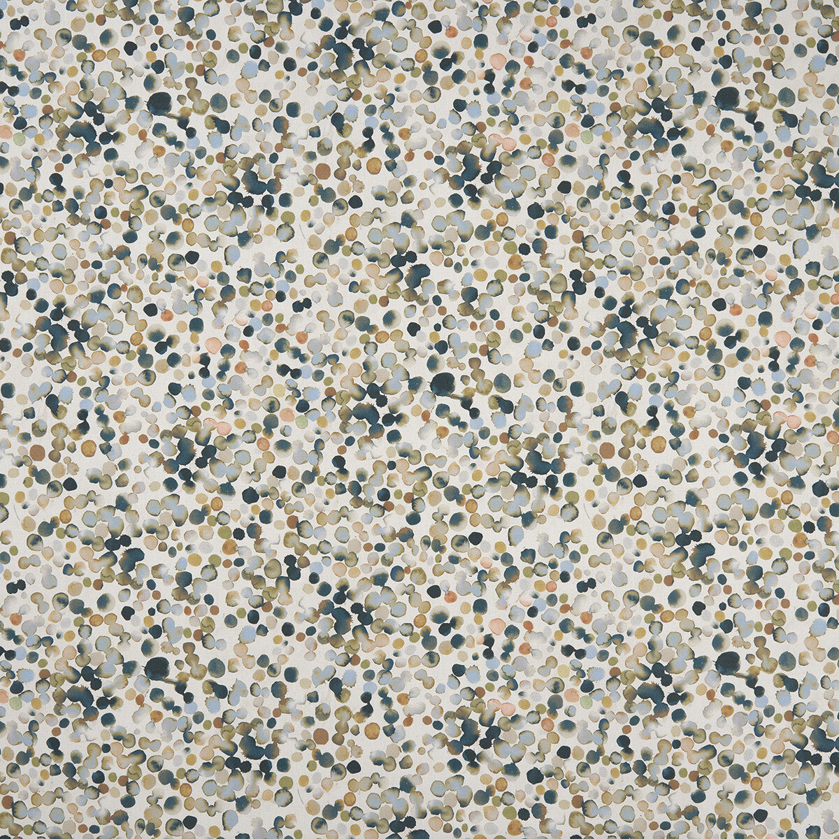 CLARKE AND CLARKE F1151/01.CAC.0 DROPLET CREAM Fabric - Eade's Wallpaper