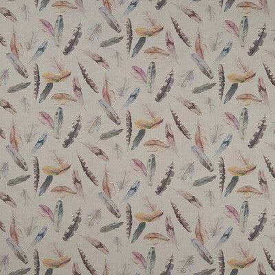 CLARKE AND CLARKE F1153/01.CAC.0 FEATHER NICA CREAM Fabric - Eade's Wallpaper