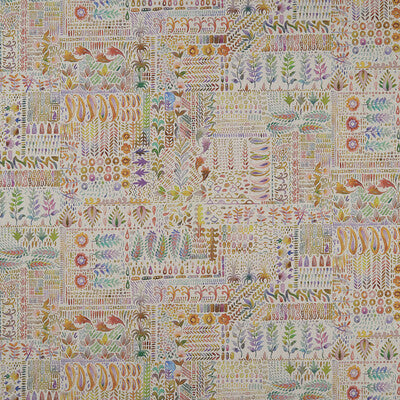 CLARKE AND CLARKE F1163/01.CAC.0 IN THE GARDEN LINEN Fabric - Eade's Wallpaper