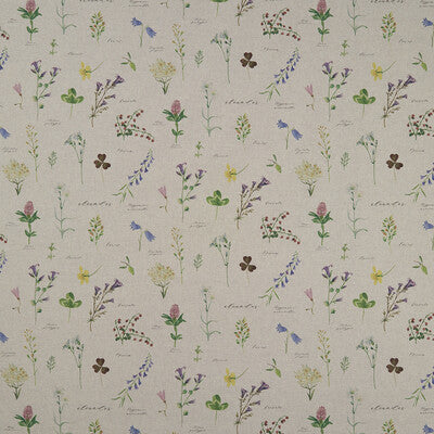 CLARKE AND CLARKE F1167/01.CAC.0 NERIUM LINEN Fabric - Eade's Wallpaper