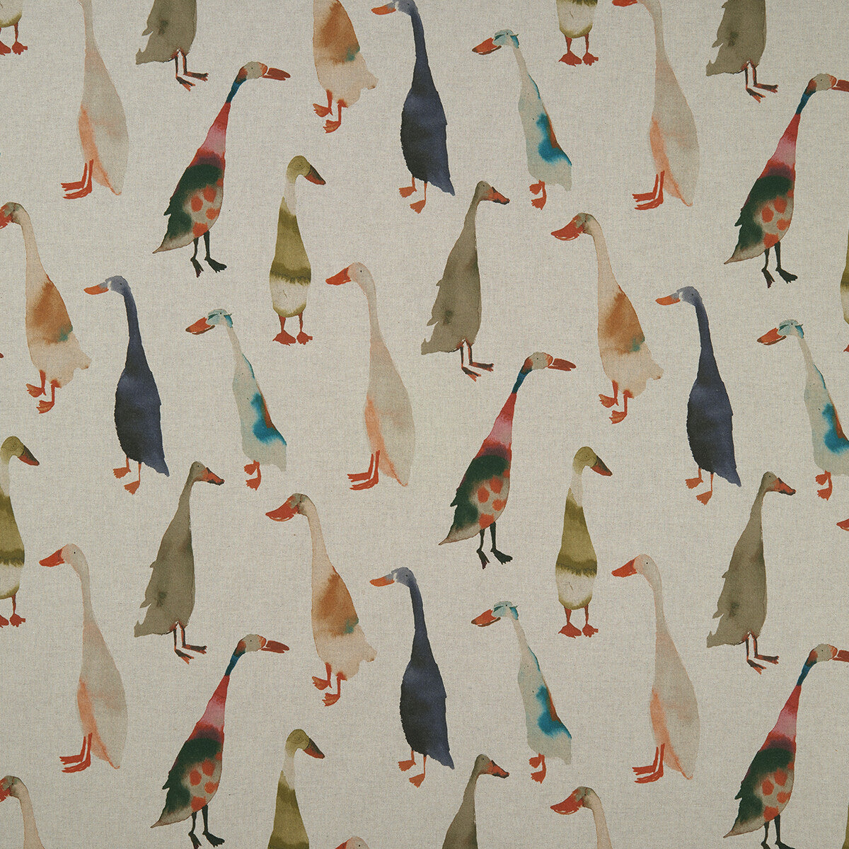 CLARKE AND CLARKE F1171/01.CAC.0 RIVERSIDE LINEN Fabric - Eade's Wallpaper