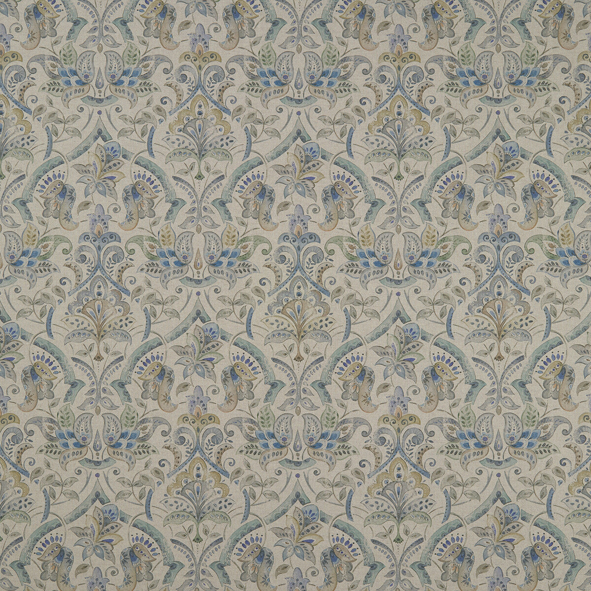 CLARKE AND CLARKE F1172/01.CAC.0 ROSALIE MINERAL Fabric - Eade's Wallpaper