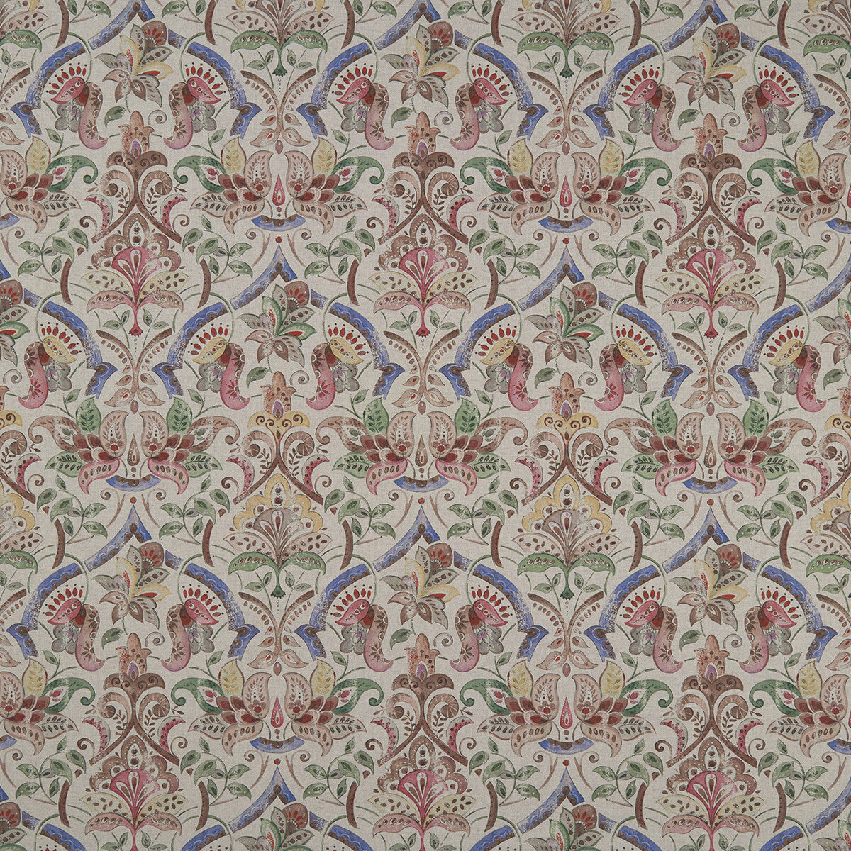 CLARKE AND CLARKE F1172/02.CAC.0 ROSALIE MULTI Fabric - Eade's Wallpaper