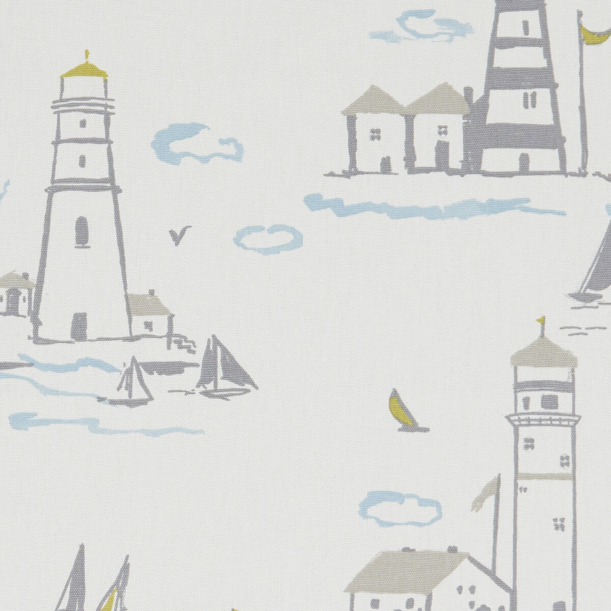 CLARKE AND CLARKE F1189/02.CAC.0 LOWESTOFT MINERAL Fabric - Eade's Wallpaper