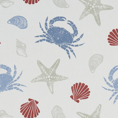 CLARKE AND CLARKE F1191/01.CAC.0 OFFSHORE MARINE Fabric - Eade's Wallpaper