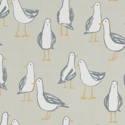 CLARKE AND CLARKE F1192/03.CAC.0 LARIDAE TAUPE Fabric - Eade's Wallpaper