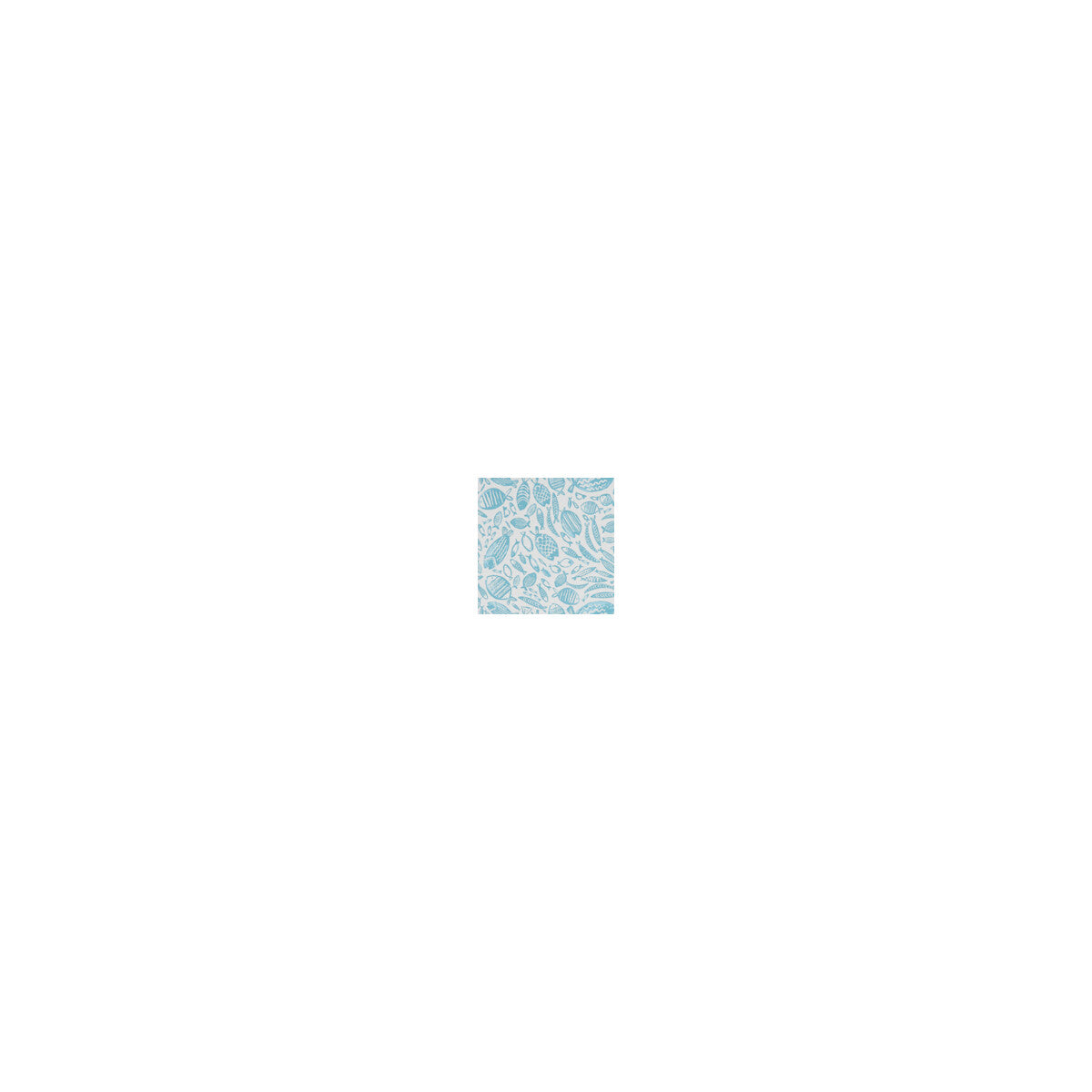 CLARKE AND CLARKE F1194/01.CAC.0 TRAWLER AQUA Fabric - Eade's Wallpaper