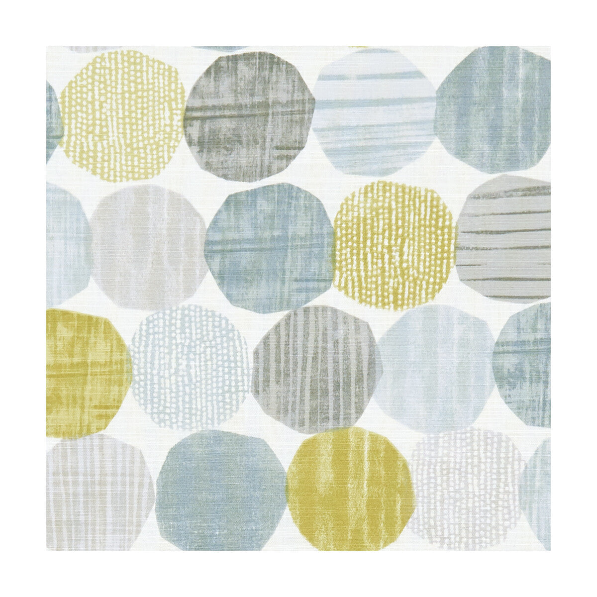 CLARKE AND CLARKE F1235/02.CAC.0 STEPPING STONES MINERAL Fabric - Eade's Wallpaper
