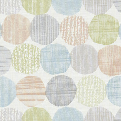 CLARKE AND CLARKE F1235/04.CAC.0 STEPPING STONES PASTEL Fabric - Eade's Wallpaper