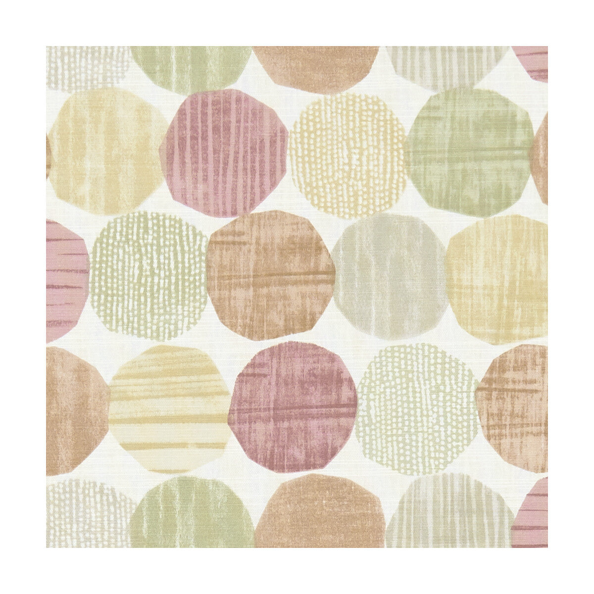 CLARKE AND CLARKE F1235/05.CAC.0 STEPPING STONES SPICE Fabric - Eade's Wallpaper