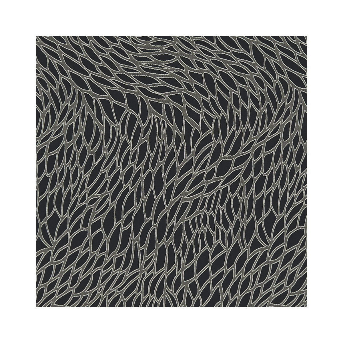 CLARKE AND CLARKE F1246/05.CAC.0 CORALLINO NERO Fabric - Eade's Wallpaper