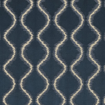 CLARKE AND CLARKE F1249/03.CAC.0 SOLARE MIDNIGHT Fabric - Eade's Wallpaper