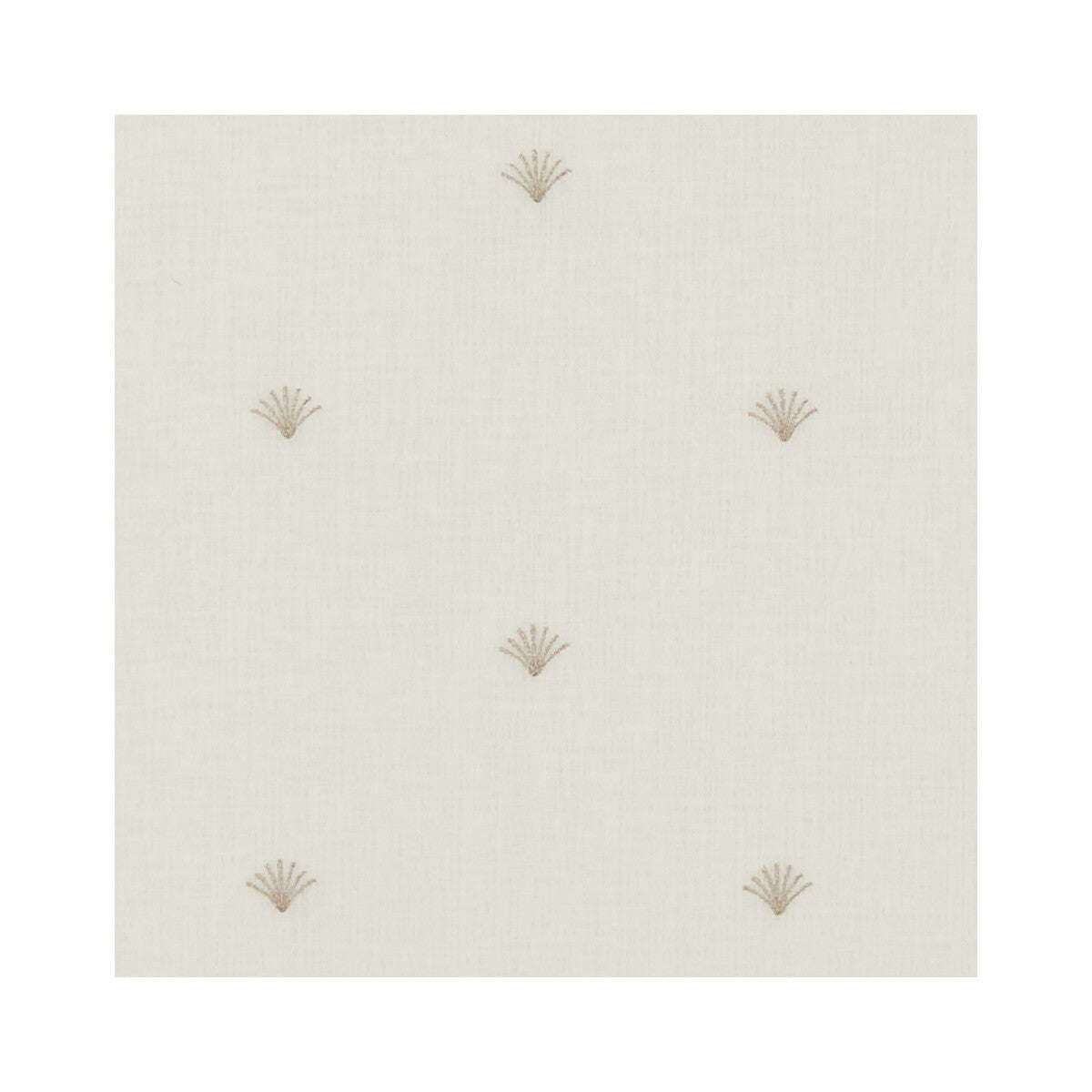 CLARKE AND CLARKE F1276/02.CAC.0 FINO IVORY/ROSE GOLD Fabric - Eade's Wallpaper
