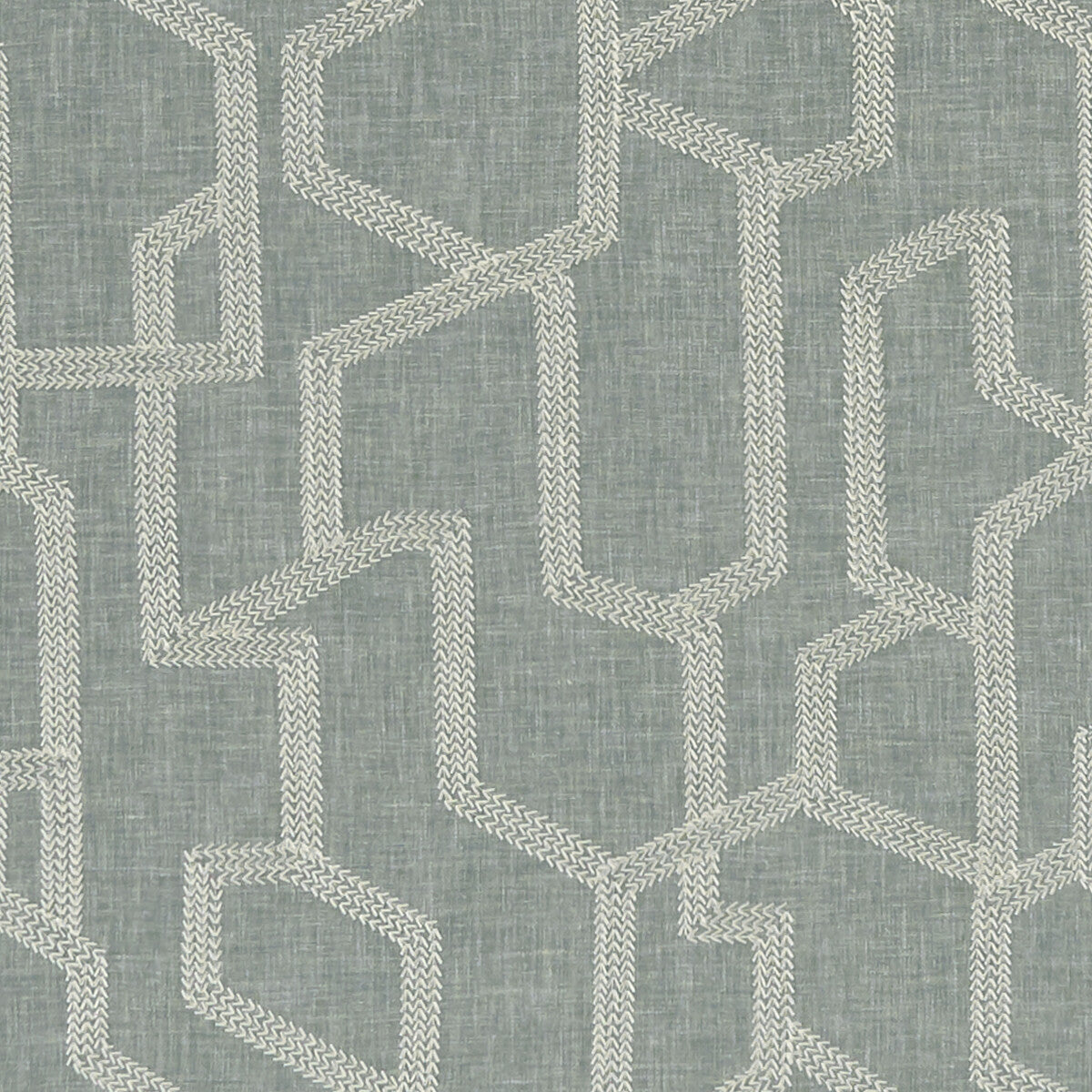 CLARKE AND CLARKE F1300/05.CAC.0 LABYRINTH MINERAL Fabric - Eade's Wallpaper
