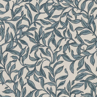 CLARKE AND CLARKE F1313/05.CAC.0 ENTWISTLE TEAL Fabric - Eade's Wallpaper