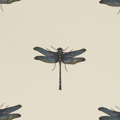 CLARKE AND CLARKE F1327/01.CAC.0 AZURE AQUA Fabric - Eade's Wallpaper