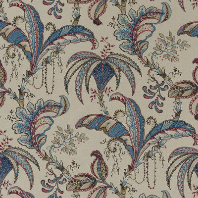 CLARKE AND CLARKE F1330/02.CAC.0 OPHELIA DENIM Fabric - Eade's Wallpaper