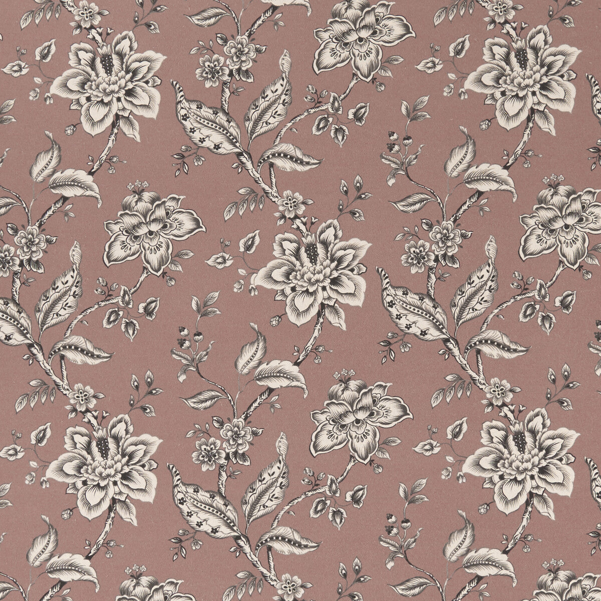 CLARKE AND CLARKE F1331/01.CAC.0 PALAMPORE BLUSH Fabric - Eade's Wallpaper