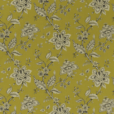 CLARKE AND CLARKE F1331/02.CAC.0 PALAMPORE CHARTREUSE Fabric - Eade's Wallpaper