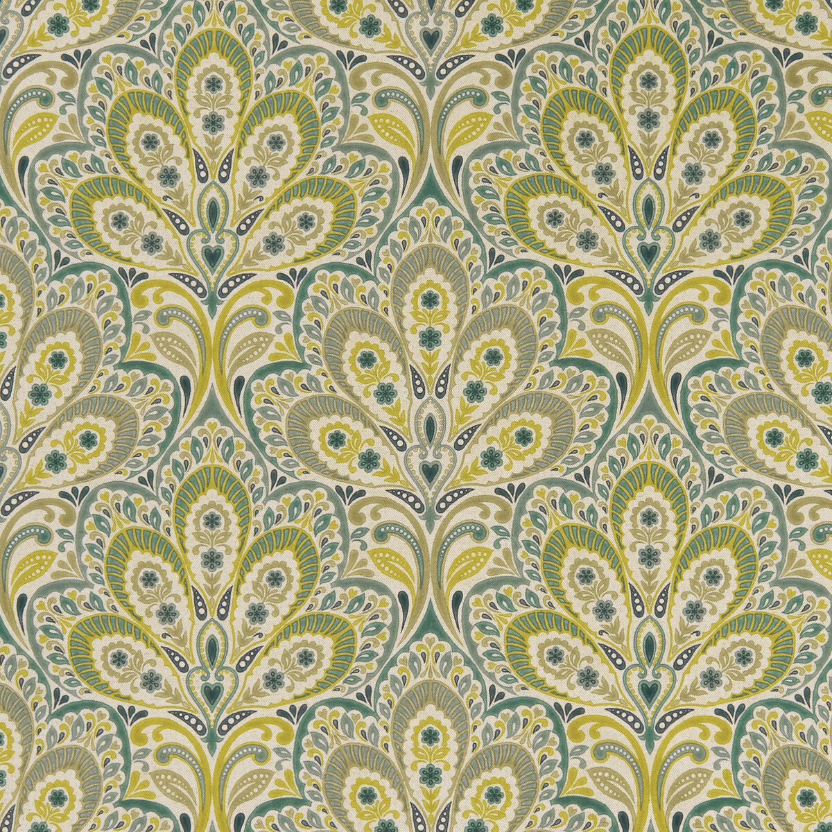 CLARKE AND CLARKE F1332/03.CAC.0 PERSIA MINERAL Fabric - Eade's Wallpaper