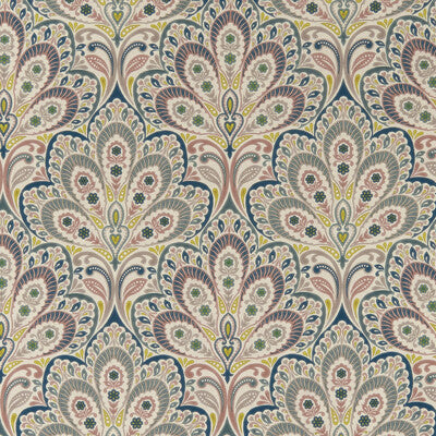 CLARKE AND CLARKE F1332/04.CAC.0 PERSIA MULTI Fabric - Eade's Wallpaper