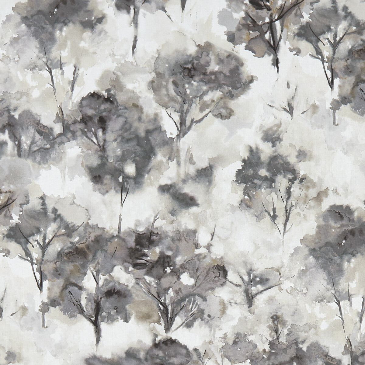CLARKE AND CLARKE F1361/01.CAC.0 SAGANO CHARCOAL Fabric - Eade's Wallpaper