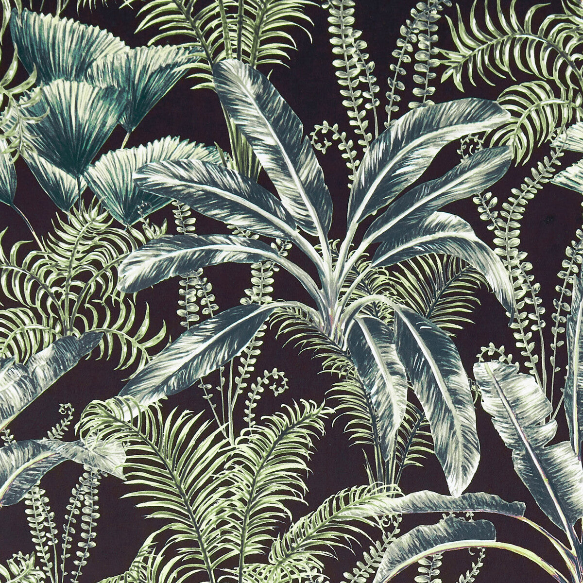 CLARKE AND CLARKE F1367/01.CAC.0 MAJORELLE VELVET CHARCOAL Fabric - Eade's Wallpaper