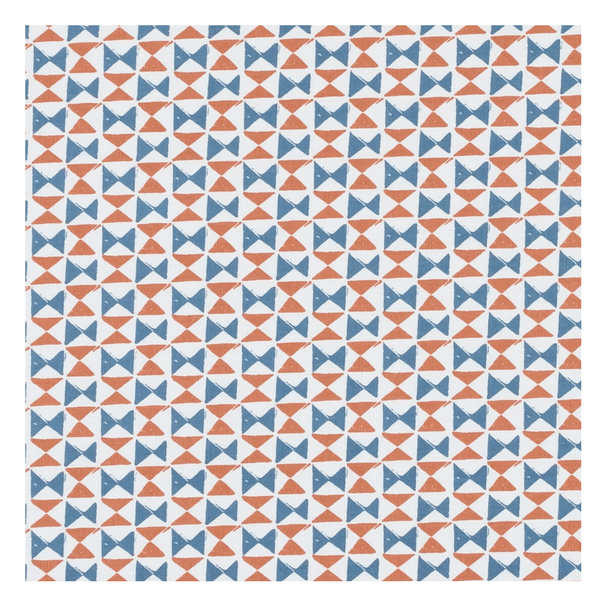 CLARKE AND CLARKE F1376/03.CAC.0 ORIANNA DENIM/SPICE Fabric - Eade's Wallpaper