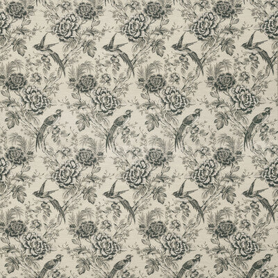 CLARKE AND CLARKE F1429/02.CAC.0 AVIUM CHARCOAL Fabric - Eade's Wallpaper